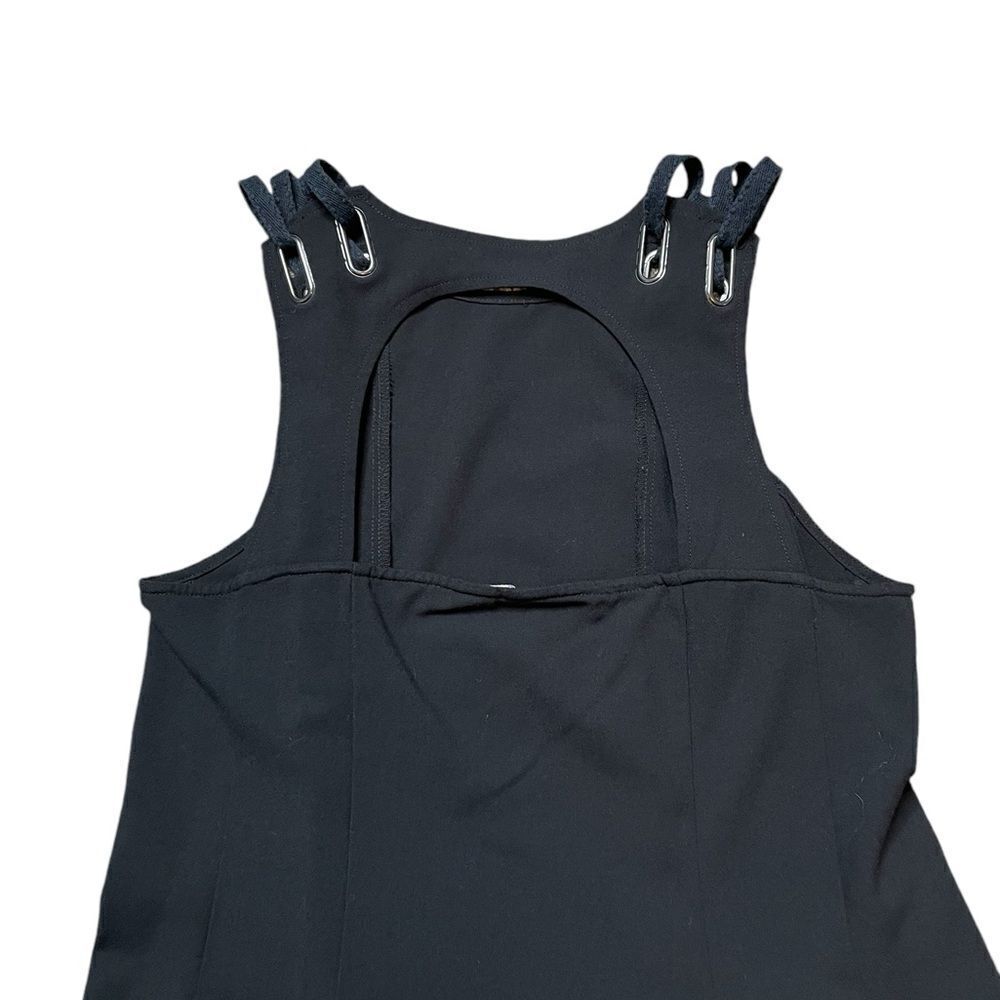 FREE PEOPLE Baby Love Sleeveless Open Back Dress Black Size Small - Picture 7 of 10